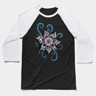 Space passiflora Baseball T-Shirt